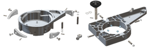Hubrolle hydraulisch Teile